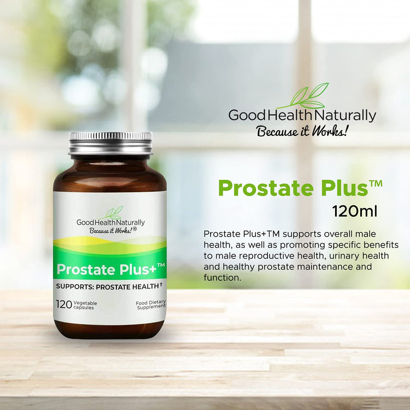 Prostate Plus+ - Prostate Support | 120 Capsues - Good Health Naturally