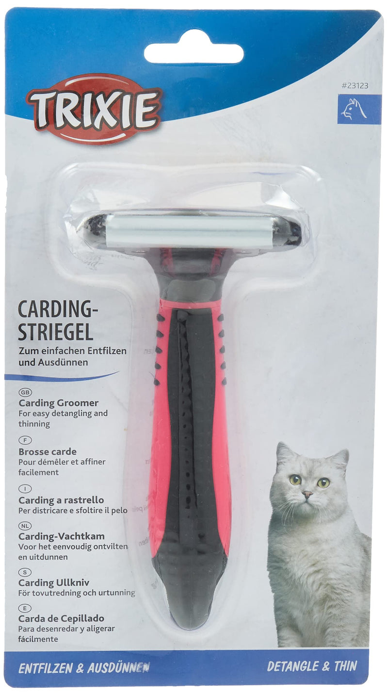 Trixie 23123 Carding curry comb, cat, 7 × 15 cm - BeesActive Australia
