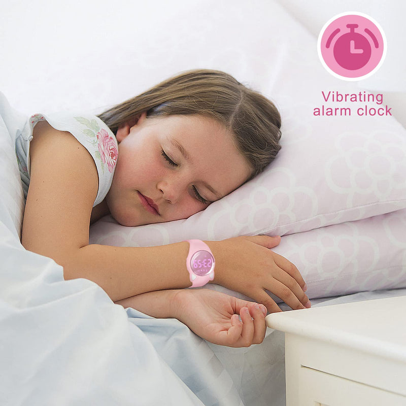 BEN NEVIS Kids Watch, Digital Watch for Boys Girls, Sport Watch with Fitness Tracker, Alarm Clock, Stopwatch, No App and Waterproof, Watch for Kids Ages 5-12 19-Pink-DJ