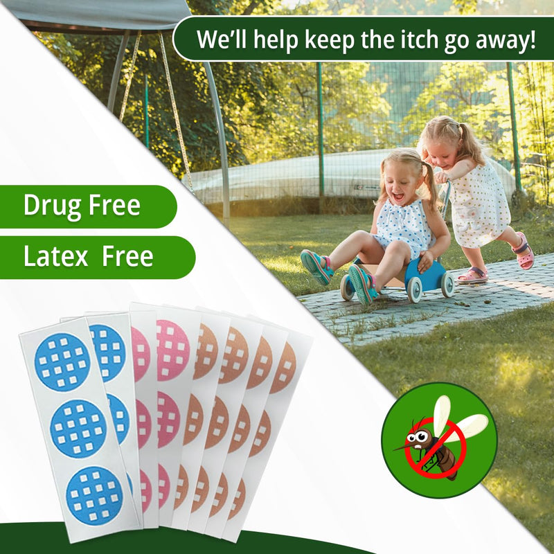 Bug Ball Bug Bite Patch, 24 Count, Natural Insect Bite Itch Relief from Mosquitos and Other Biting Insects, 2 Pack - BeesActive Australia