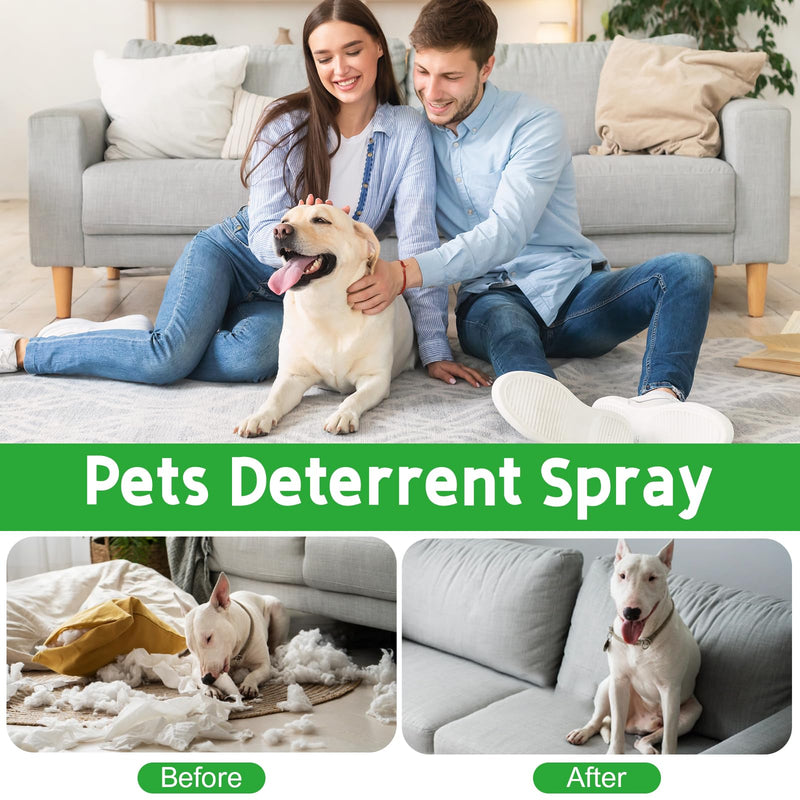 Bitter Apple Spray for Dogs to Stop Chewing. No Chew Spray for Dogs Puppies. Dog Training Aids to Stop Chewing. Effective Anti-Scratch Furniture Protector. Alcohol-Free Safe Formula, 4.2 oz. - BeesActive Australia