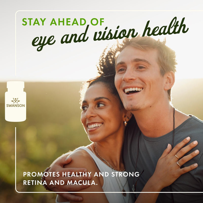Swanson Lutein Eye Health Supplement, 20 mg, 120 Softgels | Sourced from Marigold Flowers, Promotes a Healthy Retina and Macula and Helps Fight Eye Fatigue and Eye Strain 120 Count (Pack of 1)