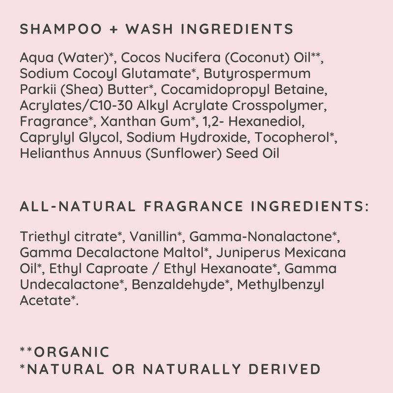 Bubbsi Creamy Coconut Oil Baby Shampoo & Wash | Light Natural Scent | Won't irritate eyes | Organic Coconut Oil + Shea | Gentle, Sulfate-free, Nourishing | Cradle Cap, Eczema (Refillable bottle, 8oz) Refillable bottle 8 Fl Oz (Pack of 1) - BeesActive Australia