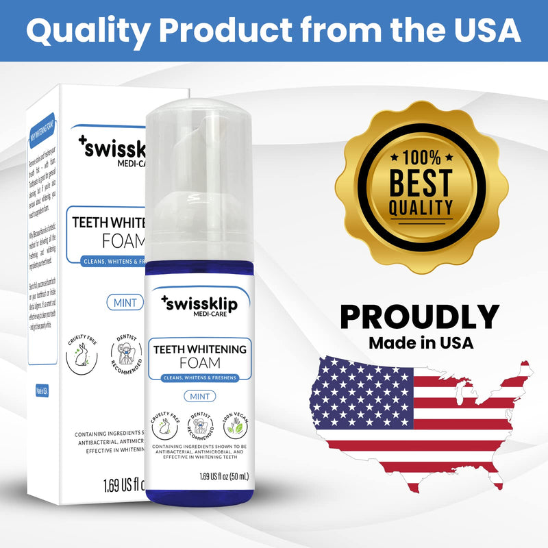 Swissklip Foam Toothpaste Also a Teeth Whitener in The Market I We Offer Best Teeth Whitening Products for Professional Teeth Whitening Kit I Best Teeth Whitener 4 U 1 - BeesActive Australia