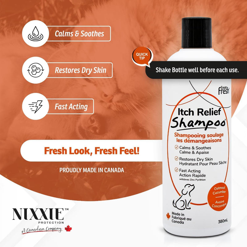 Dog Shampoo for Allergies and Itching by EnviroFresh, Dog Itch Relief Shampoo, Fast Acting Itch Relief for Dogs, Dog Shampoo Sensitive Skin, Anti Itch for Dogs - BeesActive Australia