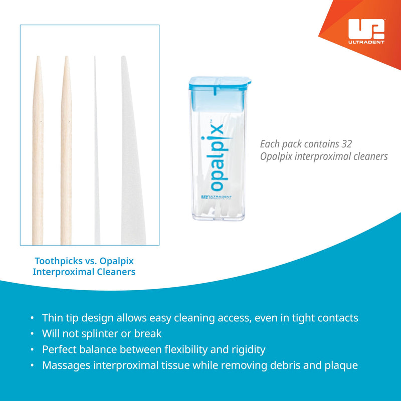 Ultradent Opalpix Dental Picks (6 Pack) 32ct per Pack Toothpicks Opalescence Teeth Products Plastic Tooth Dental Pick Oral Care Soft Tips 5590-6 - BeesActive Australia