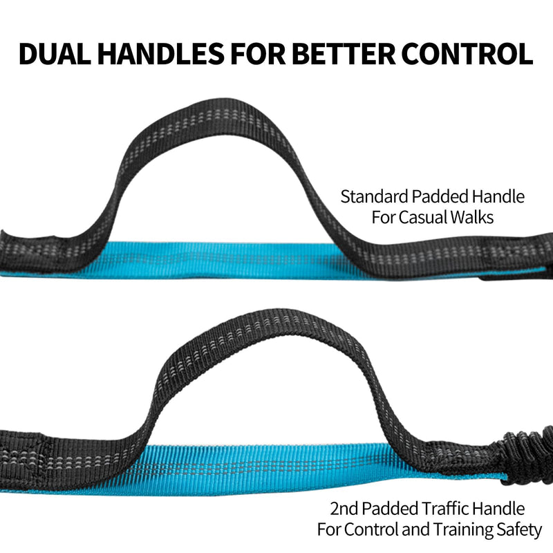 Hands Free Dog Leash for Running-Nylon Dog Leash with Zipper Pouch,Dog Belt for Medium & Small Dogs,Reflective Waist Leash for Dog Walking, Training,Jogging (Black) Black - BeesActive Australia