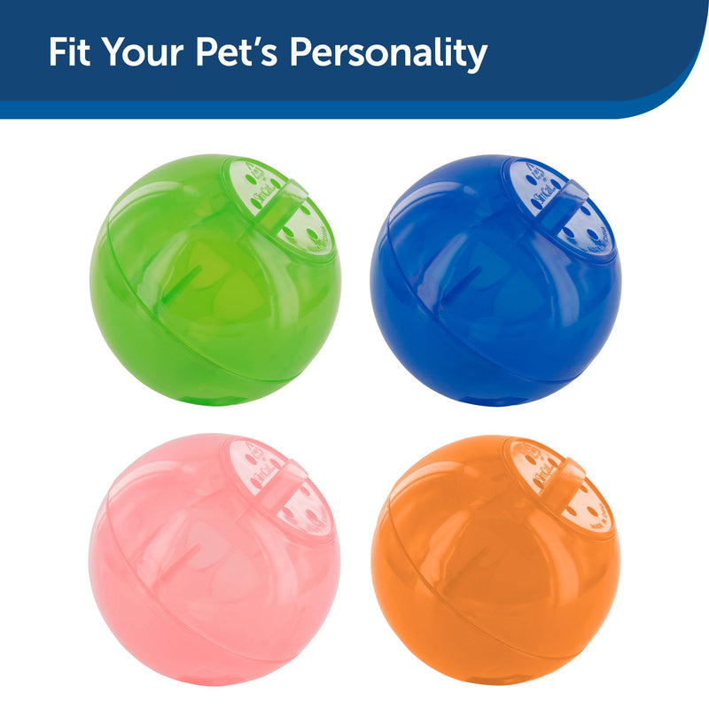 PetSafe Slimcat Feeder Ball - Interactive Game for Your Cat - Fill with Food and Treats - Green - BeesActive Australia