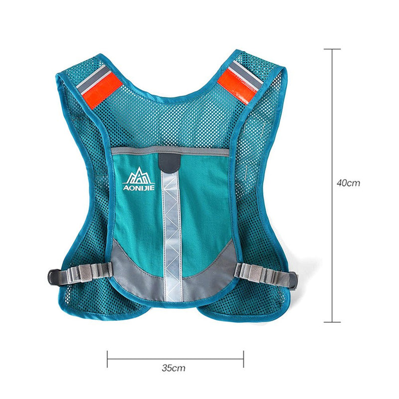 AONIJIE Marathon Running Vest Pack Water Hydration Backpack Outdoor Sport Bag Cycling Camping Climbing Rucksack Gray