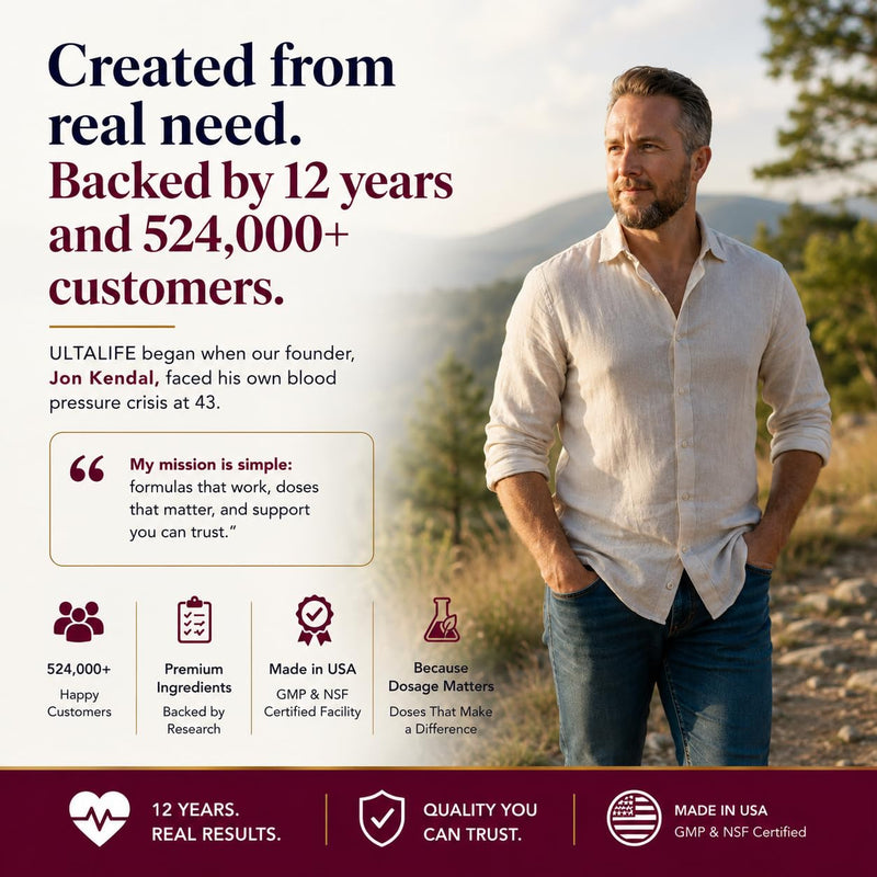 Advanced Blood Pressure Supplements – 300mg Hawthorn, 300mg Garlic, 200mg Hibiscus – 14 Research-Backed Vitamins & Herbs for Cardiovascular & Circulatory Support, 60 Vegetable Capsules