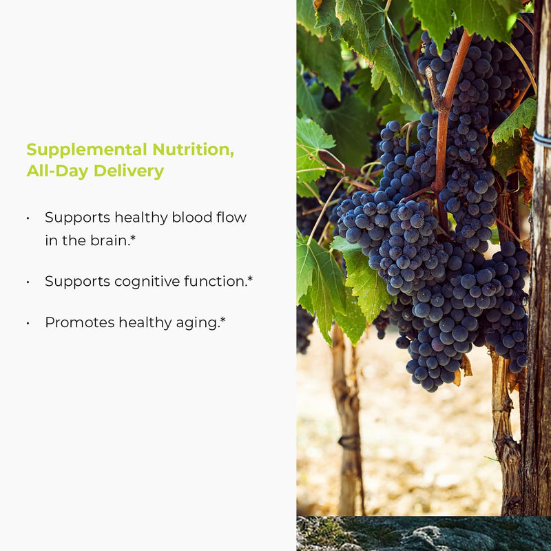 ENDUR - Resveratrol - IR (Immediate Release) Grape Skin 100 mg (150 ct) | 99% pure trans-resveratrol, branded grape extract, vegan and allergen-free, easy-to-swallow tablet