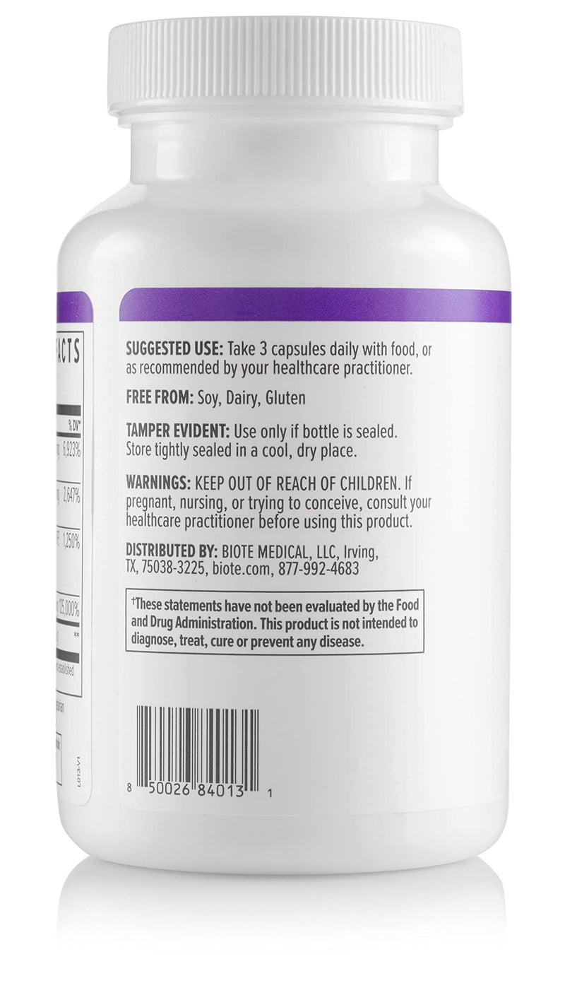 Biote Nutraceuticals - Methyl Factors+ - Circulation + Mood (90 Capsules) 90 Count (Pack of 1)