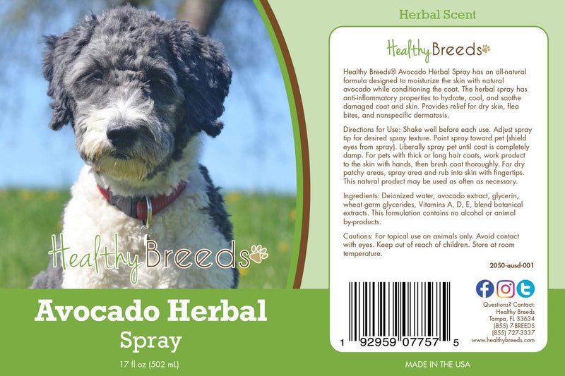 Healthy Breeds Aussiedoodle Avocado Herbal Spray 17 oz