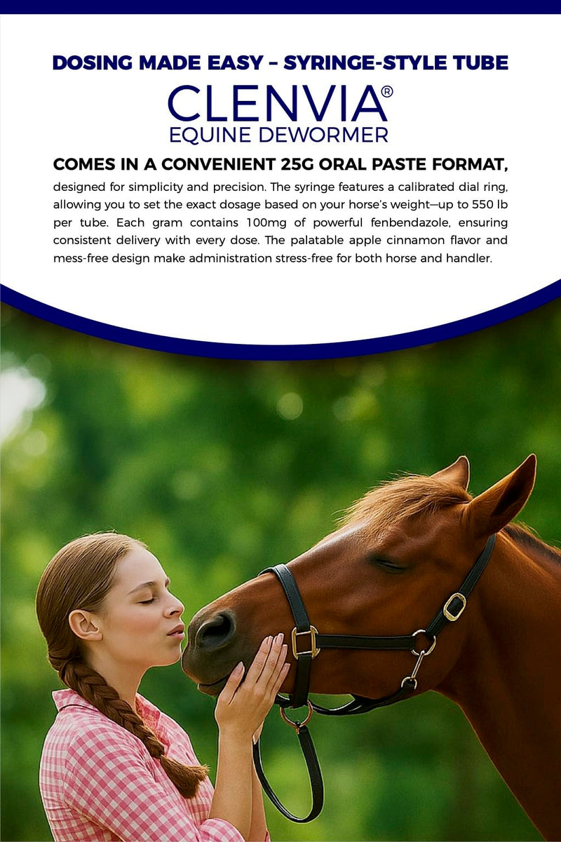 Horse Paste 10% – 4 Pack – 25g Syringes – Oral Deworming Paste for Horses of All Ages – Easy-to-Administer Equine Care PACK OF 4