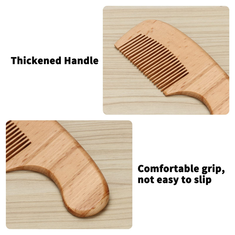 Wooden Natural Goat Bristle Brush and Cradle Cap Comb Set - 5 in 1 Baby Grooming Kit for Newborns, Toddlers, Boys, and Girls (Blue) 5 Brush and Comb Set Wood+Blue+Blue - BeesActive Australia