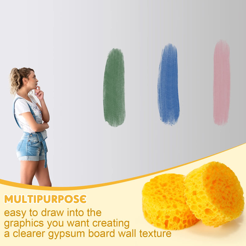 30 Pcs Tack Cleaning Sponges Horse Saddle Sponge Tack Sponges for Leather Saddle Horse Supplies Boot Crafts Ceramics Household Use and More, Medium Hole Round, 2.83 x 1.18 Inches - BeesActive Australia