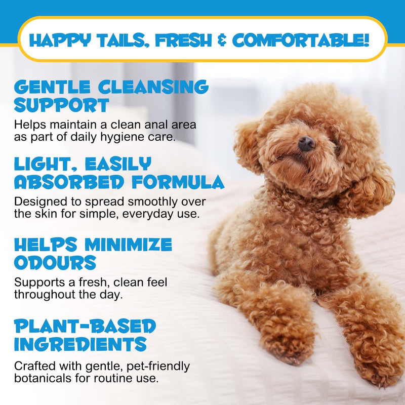 Dog Anal Gland Spray – Pet Bottom Hygiene & Freshening Spray, Helps Clean & Freshen Pet’s Bottom Area, Supports Normal Gland Function & Neutralises Odours