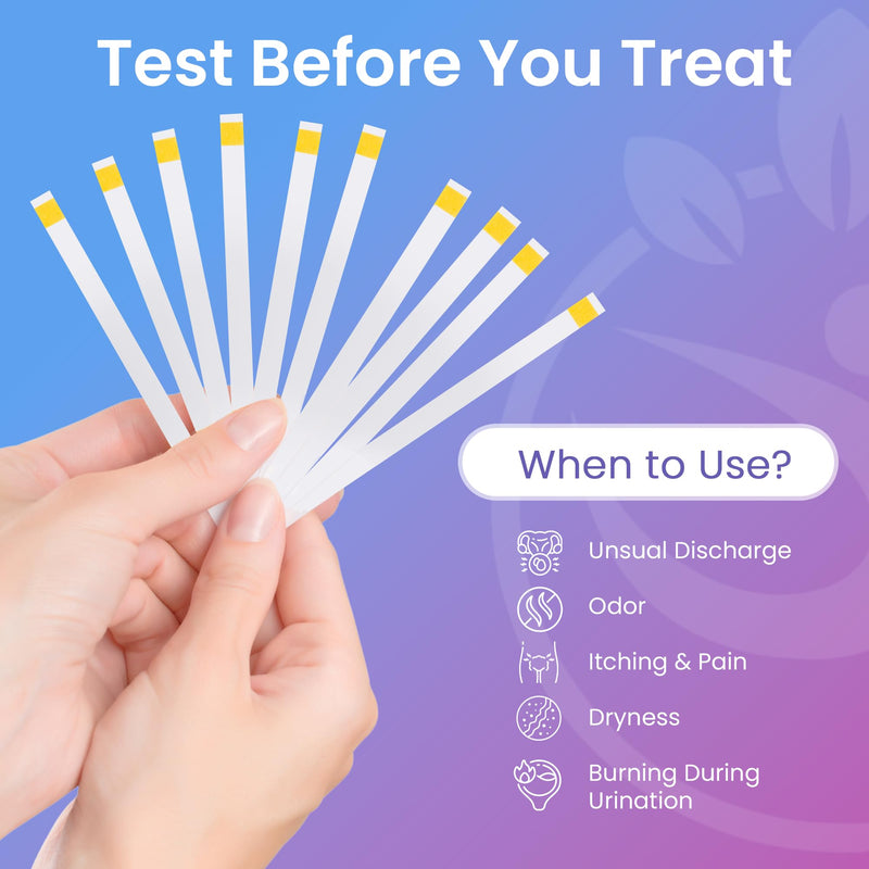 Pelvana Vaginal pH Test Strips for Women – 50 Strips, At-Home BV and Yeast Infection Test Kit, Vaginal pH Tester to Differentiate Between Conditions 50 Count (Pack of 1)