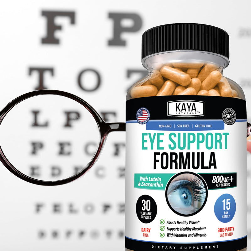 Kaya Naturals Eye Health Supplement, 30 Count 30 Count (Pack of 1)