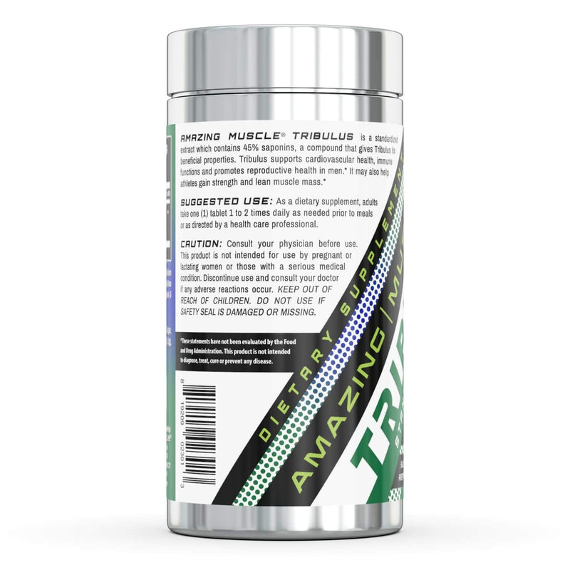Amazing Muscle Tribulus - 1000 Mg, 90 Tablets - Standardized Extract - Supports Strength Gain & Lean Muscle - Promotes Athletic PErformance - Supports Men's Reproductive Health - BeesActive Australia