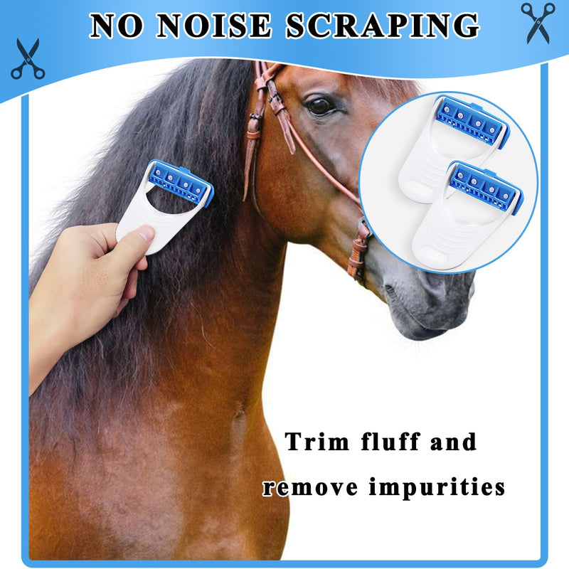 Horse Grooming Razor Horse Clippers Disposable Grooming Razor Fit for Horse and pet 6 PCS - BeesActive Australia
