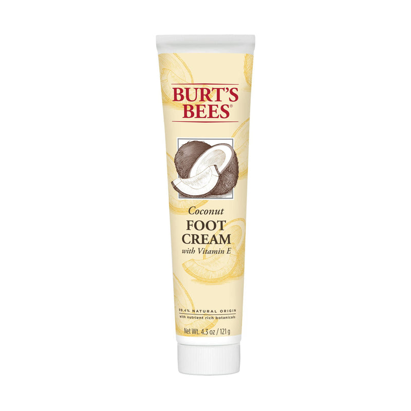 Burt's Bees Coconut Oil Foot Cream, Package May Vary, 4.3 Oz 4.34 Ounce (Pack of 1) - BeesActive Australia