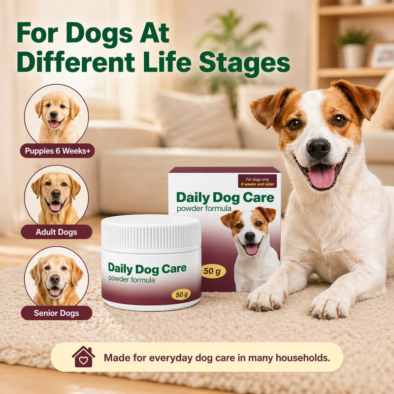 Canine Dewormer for Dogs (fenbendazole) 50 g, Easy-to-Measure Food Mix-in, Simple Routine Support for Dogs 6 Weeks and Older