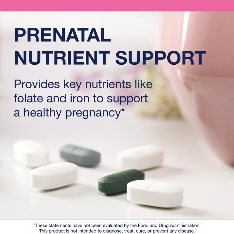 Metagenics Fem Prenatal Vitamin & Mineral Packs, 30 Packets | Prenatal Vitamin and Mineral Packs with Folate, Choline, Iron and Biotin, Supports Fetal and Brain Development