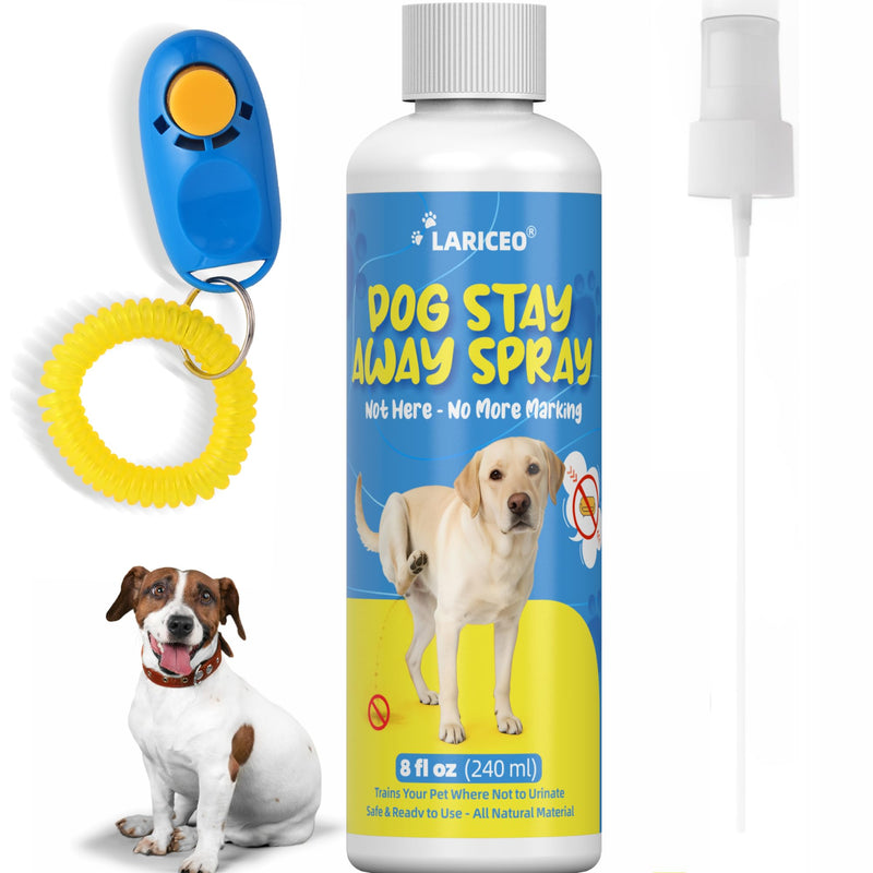 8 Oz Solution to Keep Dogs from Marking Indoors, Behavior Support Spray to Stop Dogs from Marking Their Territory, Gentle and Effective Pet Behavior Aid 8.0 Fl Oz