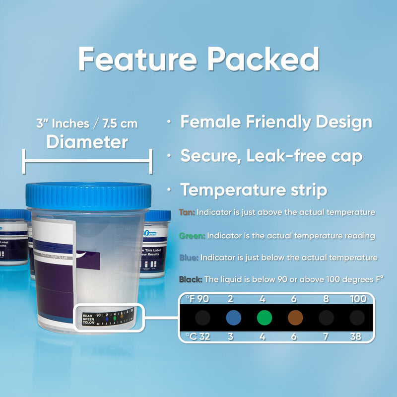 Prime Screen 14 Panel Test Kits, Instant Urine Testing - #TDOA-1144A3 -[2 Count]