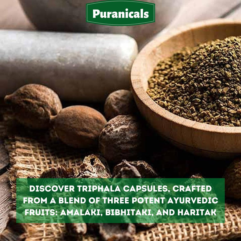 Triphala Premium 320 Capsules Non-GMO and Gluten Free | Herbal Supplement | 600 mg Per Serving | Made with Amla Bibhitaki Haritaki Powder Triphala Capsules 320 Count (Pack of 1) - BeesActive Australia