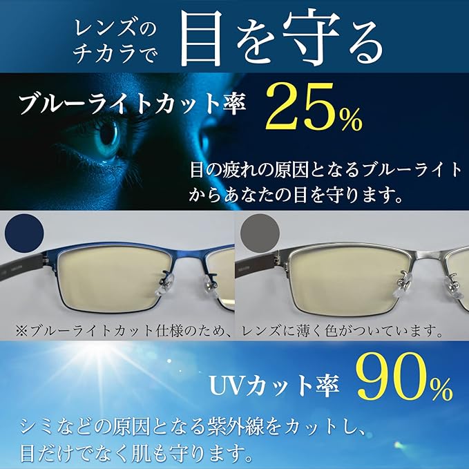 [PrePiar] Stylish Men's Reading Glasses, 3 Month Warranty, Includes Case, Blue Light Cut, Lightweight, Compact, UV Protection, UV Protection, Portable, Ultra Light - BeesActive Australia