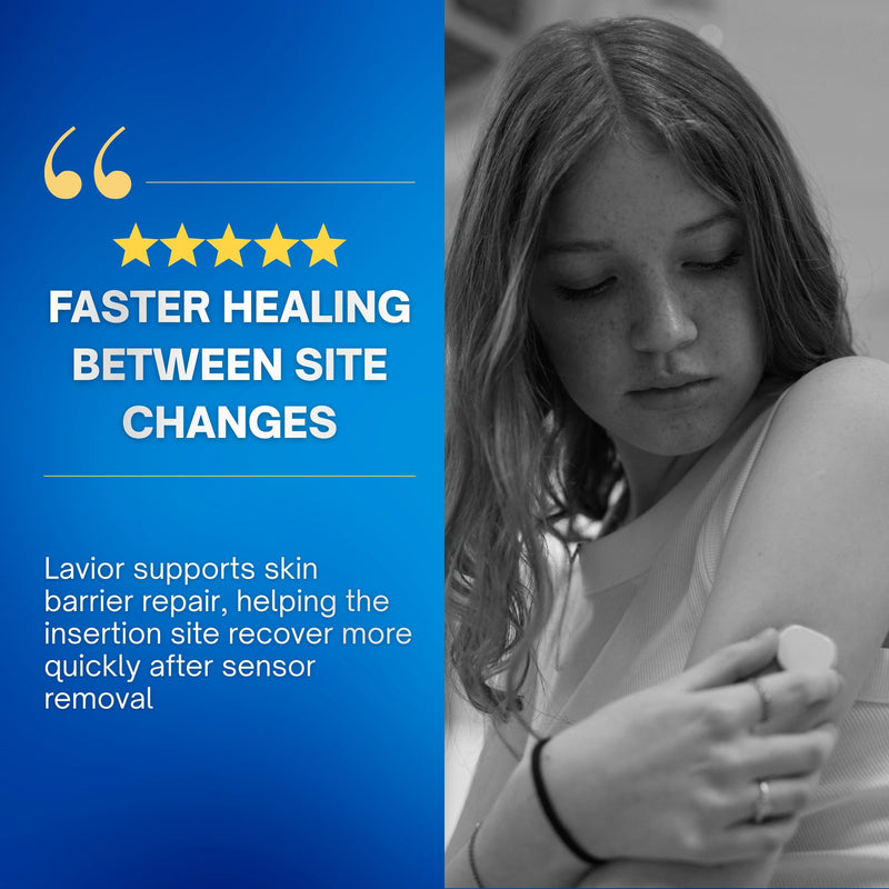 LAVIOR Diabetic Wound Therapy 1oz – Natural Botanical Hydrogel for Cuts, Scrapes, Ulcers, CGM Site & Deep Wounds – Fast Healing – Inula Viscosa – ADA Endorsed, Podiatrist Tested, Vegan, Made in USA 1 Ounce - BeesActive Australia