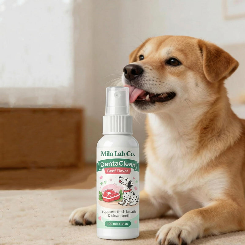 Advanced Dental Spray,Dentaclean Oral Care Pet Dental Spray, Tartar and Plaque Remover, Breath Freshener, Supports Healthy Gums and Clean Teeth, Safe and Ingestible Formula, 100 mL / 3.38 oz