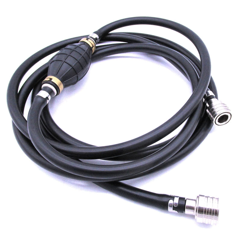 Boat Engine Fuel Hose Assy Connector Pump for Suzuki 65700-95204/95205/87D80/87D82/87D83/87D84/87D85 DT DF 8HP-65HP Outboard, Length 10ft/3m, Coupler I.D. : Tank Side 13mm, Engine Side 11mm - BeesActive Australia