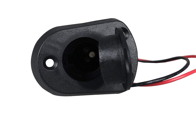 Pactrade Marine Bow Lights for Boats LED - Red and Green Boat Navigation Lights with Removable Base - 12-Inch Angled Pole - Marine Accessories for Kayaks, Pontoons, and Small Vessels (1 NM)