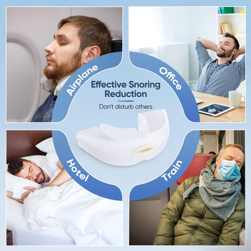 Anti-Snoring Device, Reusable Snore Stopper Anti Snoring Mouthpiece, Snoring Solution Mouthpiece Stop Snoring for Men and Women Green - BeesActive Australia