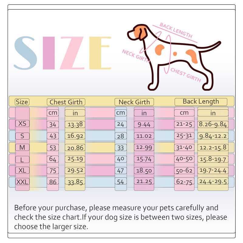 PUMYPOREITY Dog bodysuit after surgery, dog one-piece surgery body dog after surgery dog body castration bitch male wound protection recovery suit for dogs cone alternatives (pink stripes, S) A-pink stripes - BeesActive Australia