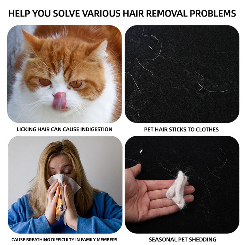 BZKSER professional flea comb for dogs and cats - 2 pieces lice comb, dust comb, effective against fleas, lice, ticks and other parasites, nit comb for pets, with rounded metal teeth, rustproof - BeesActive Australia