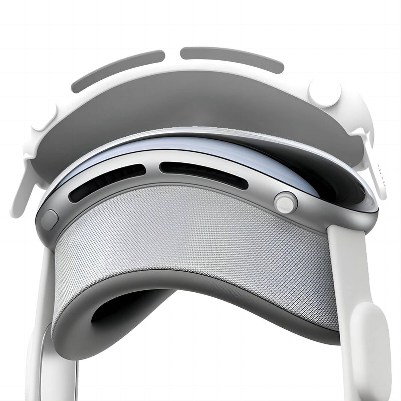 Silicone Protective Cover Compatible with Apple Vision Pro, Full Protection Apple Vision Pro Case, VR Glasses Scratch-Resistant Durable Impact-Resistant and Non-Slip Accessories white - BeesActive Australia