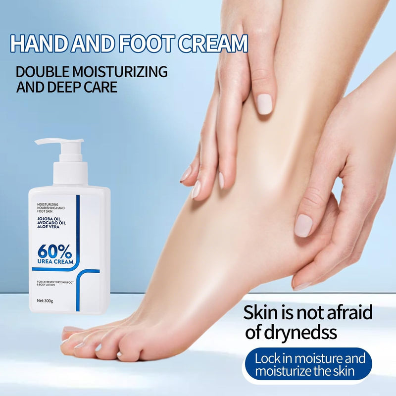 Urea Cream 60 Percent Body Lotion 10.58 Oz, Body Lotion for Dry Skin, Skin Moisturizing Lotion for Extremely Dry Skin, Non Greasy Body Cream