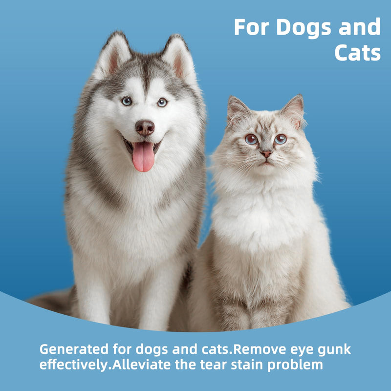 Dog Ear Wipes, Ear Wipes for Dogs, Cat Ear Wipes, Dog Ear Cleaning Wipes, Cat Wipes, Pet Wipes for Cats, Cat Cleaning Wipes – Pet Ear Cleaning Finger Wipes for Cats: Ear Wipes, Weekly Care