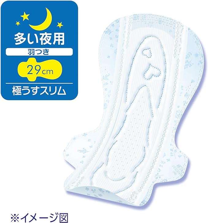 Sofy Hadaomoi, Ultra Thin Slim, For Many Nights, With Wings, 11.4 inches (29 cm), 24 Packs x 3 Packs (Sanitary Supplies Napkins) - BeesActive Australia