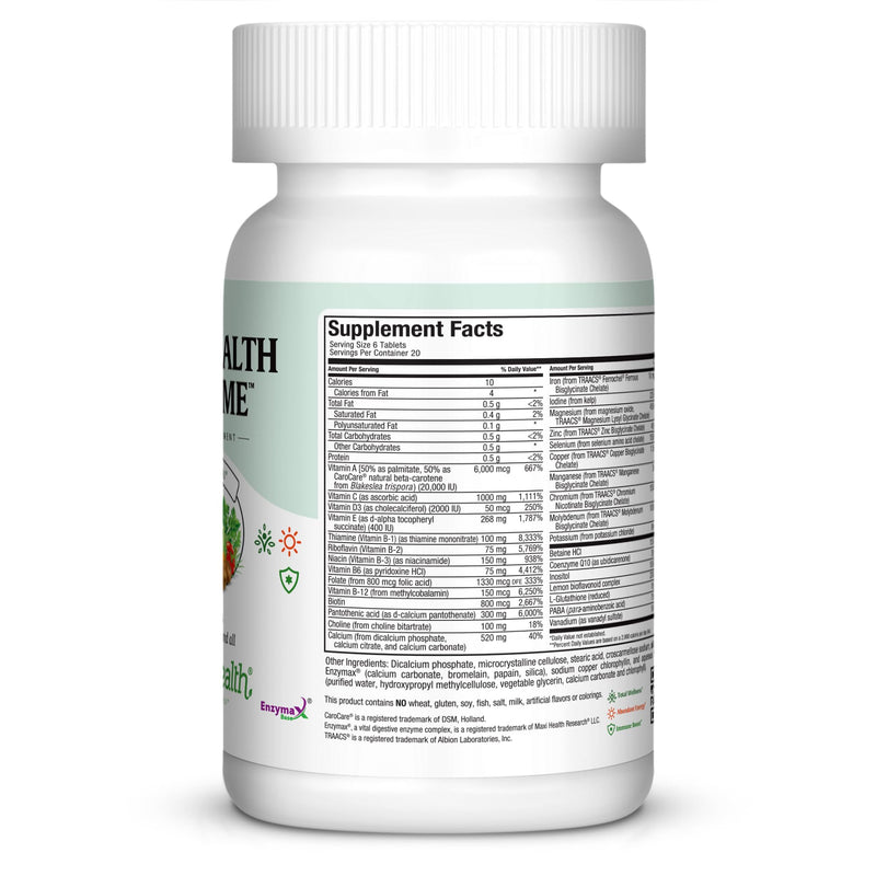 Multivitamin for Men & Women – Supreme High Potency Daily Multi with Minerals, CoQ10 & Antioxidants – Energy, Immune Support, Bone, Heart & Wellness – Vitamin A, C, D, E, B12, B6 & Biotin 180 Tablets | Kosher | Multivitamin with Iron | Energy, Immune &...
