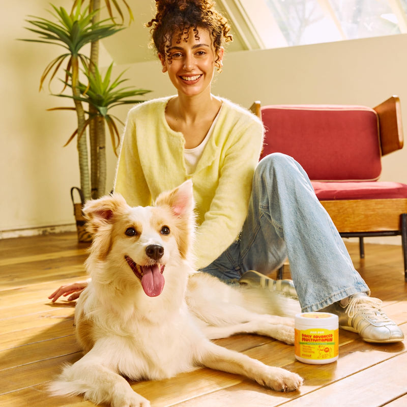 PENPEN Dog Vitamins and Supplements, Chewable Multivitamin for Dogs with Glucosamine, Omega-3, Probiotics – Supports Hip & Joint, Digestion & Immunity – All-in-One for Senior & Puppy (Chicken, 120ct)
