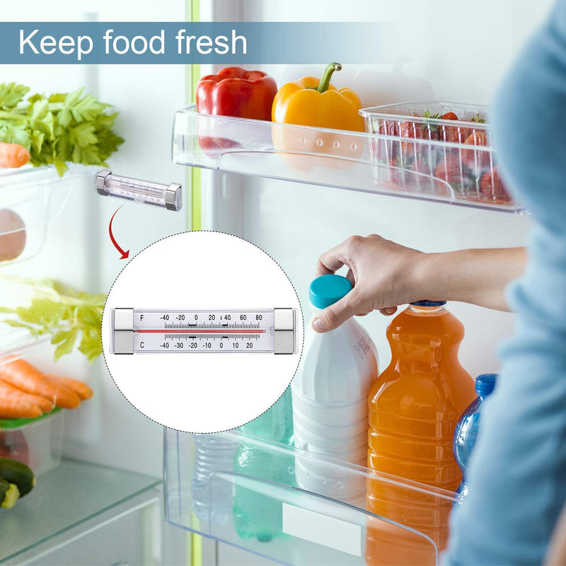 12 Pack Fridge Refrigerator Freezer Thermometer - BeesActive Australia