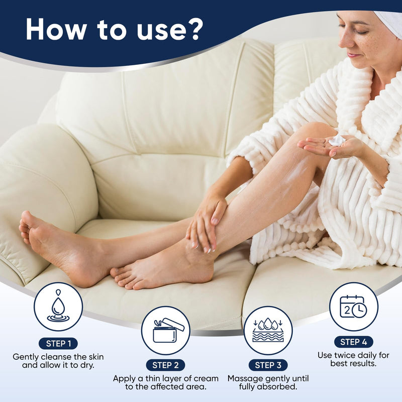 Urea Cream 40 Percent for Feet Maximum Strength, Urea Cream 40% Plus Salicylic Acid 2%, Foot & Hand Cream for Dry Cracked 40%