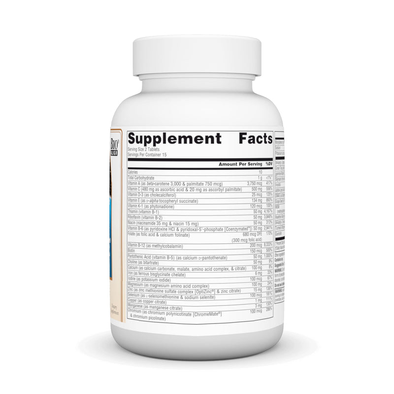 Source Naturals Life Force Multiple Daily Multivitamin, 30 Tablets | Bio-Aligned Formula® - Delivering 40+ Ingredients for Foundational Nutrition | Contains Soy* 30 Count (Pack of 1)