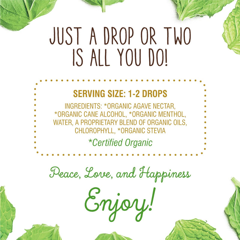 Lively Up Your Breath Premium Breath Freshener Liquid Drops with Organic Ingredients - Original Mint 3 Pack 0.27 Ounce (Pack of 3) - BeesActive Australia