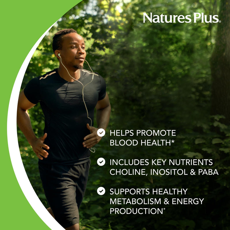NaturesPlus Mega B-150 Complex - 60 Sustained Release Vegetarian Tablets - Maximum Potency B Complex Vitamin Supplement - Energy & Brain Booster - Gluten Free - 60 Servings 60 Count (Pack of 1)